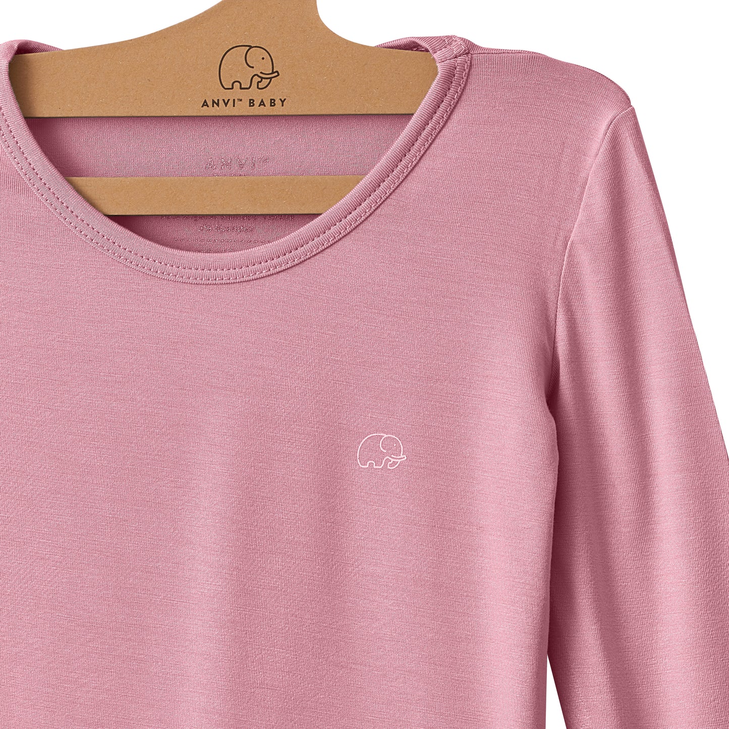 Anvi Baby - Pyjama Set (Lilac) - close up