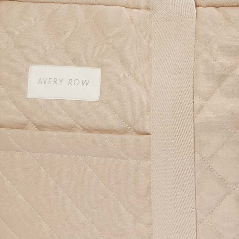 Avery Row - Baby Changing Bag (Natural) - close up
