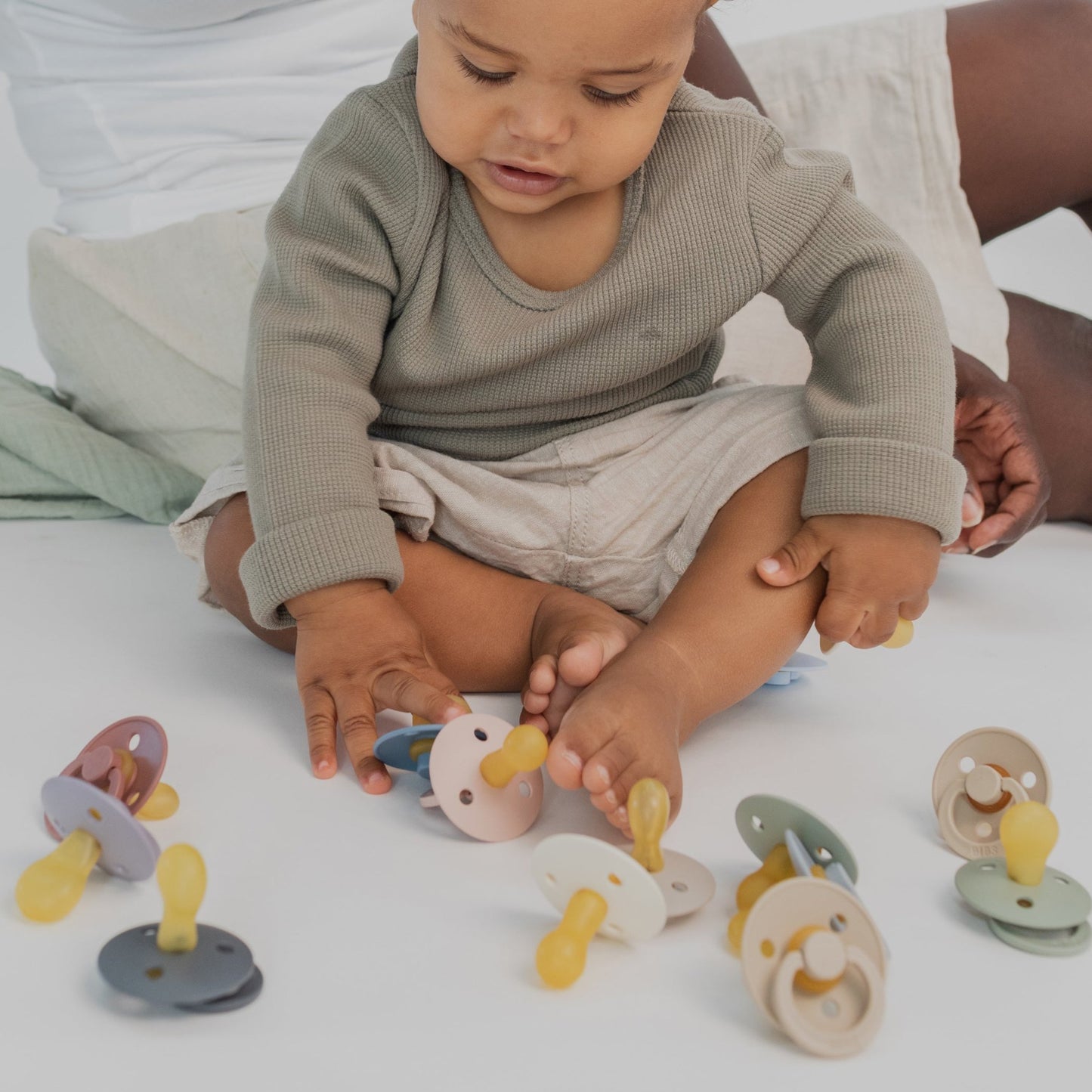 BIBS colour dummies - collection - best dummy for breastfed baby