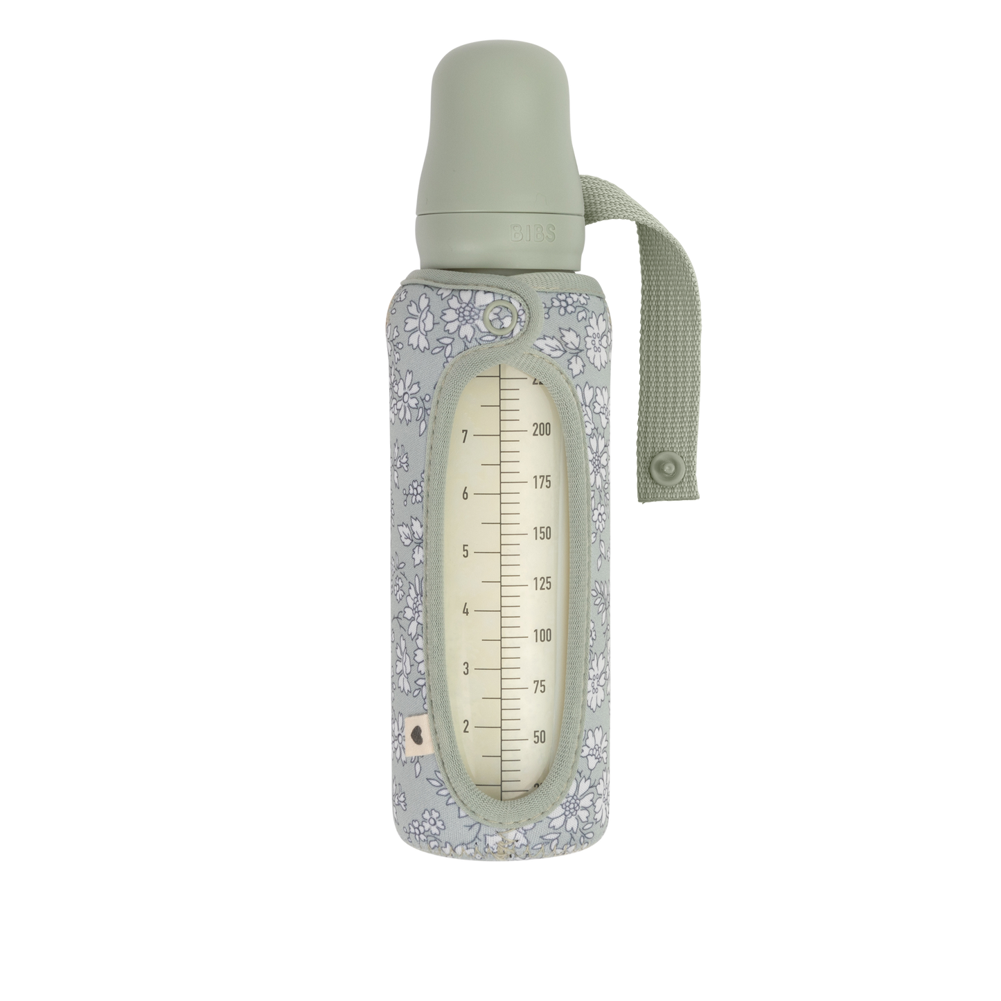BIBS bottle sleeve - liberty sage