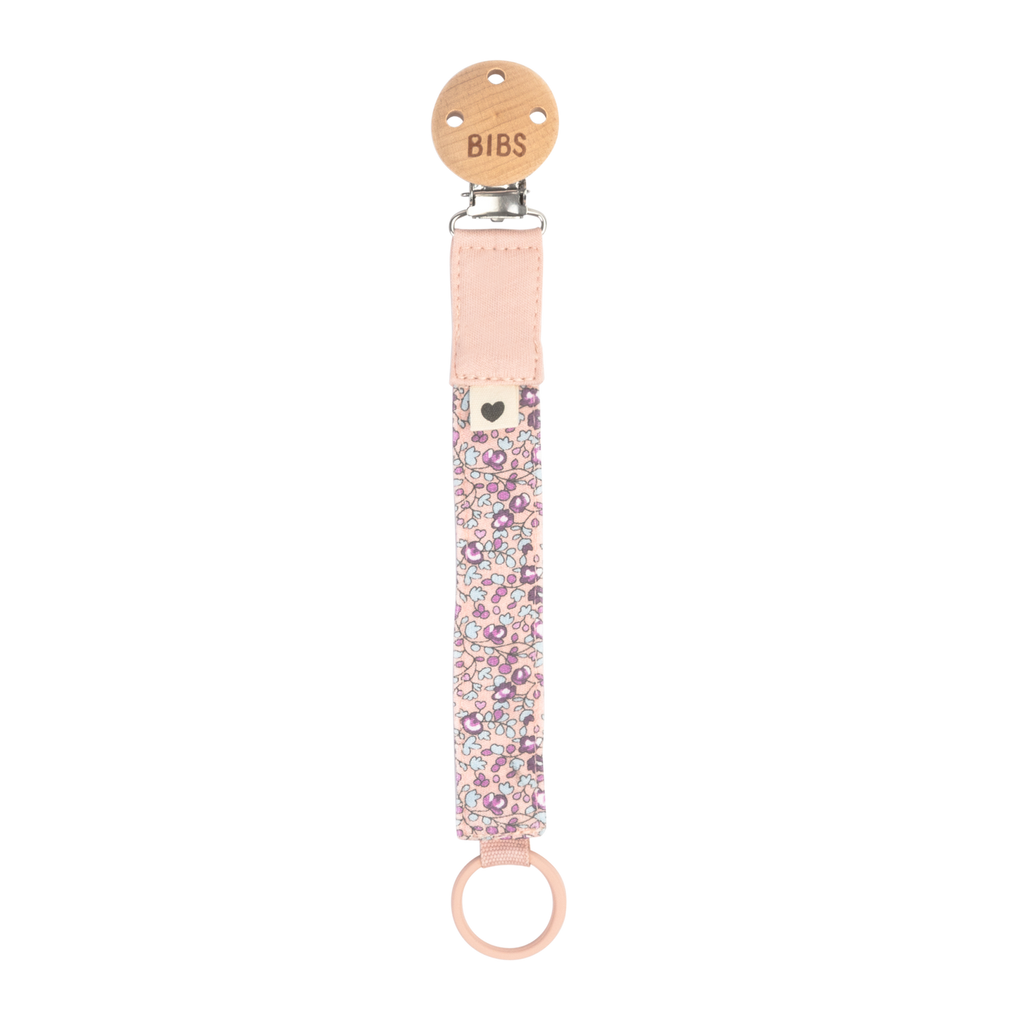 BIBS dummy clip ELOISE BLUSH - no background