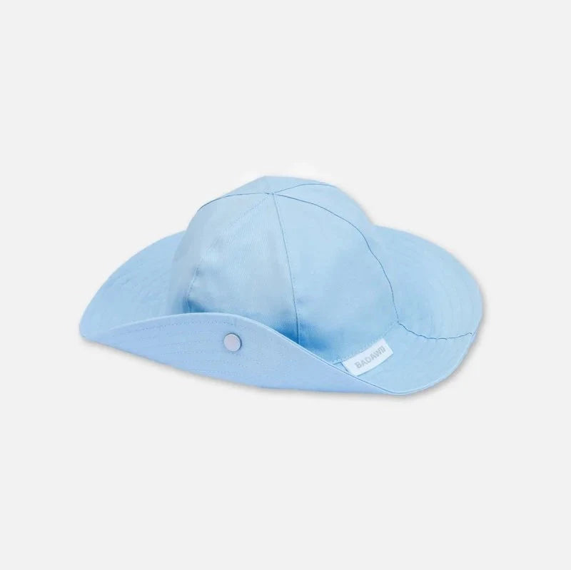 Badawii Sun Hat - light blue no background closed