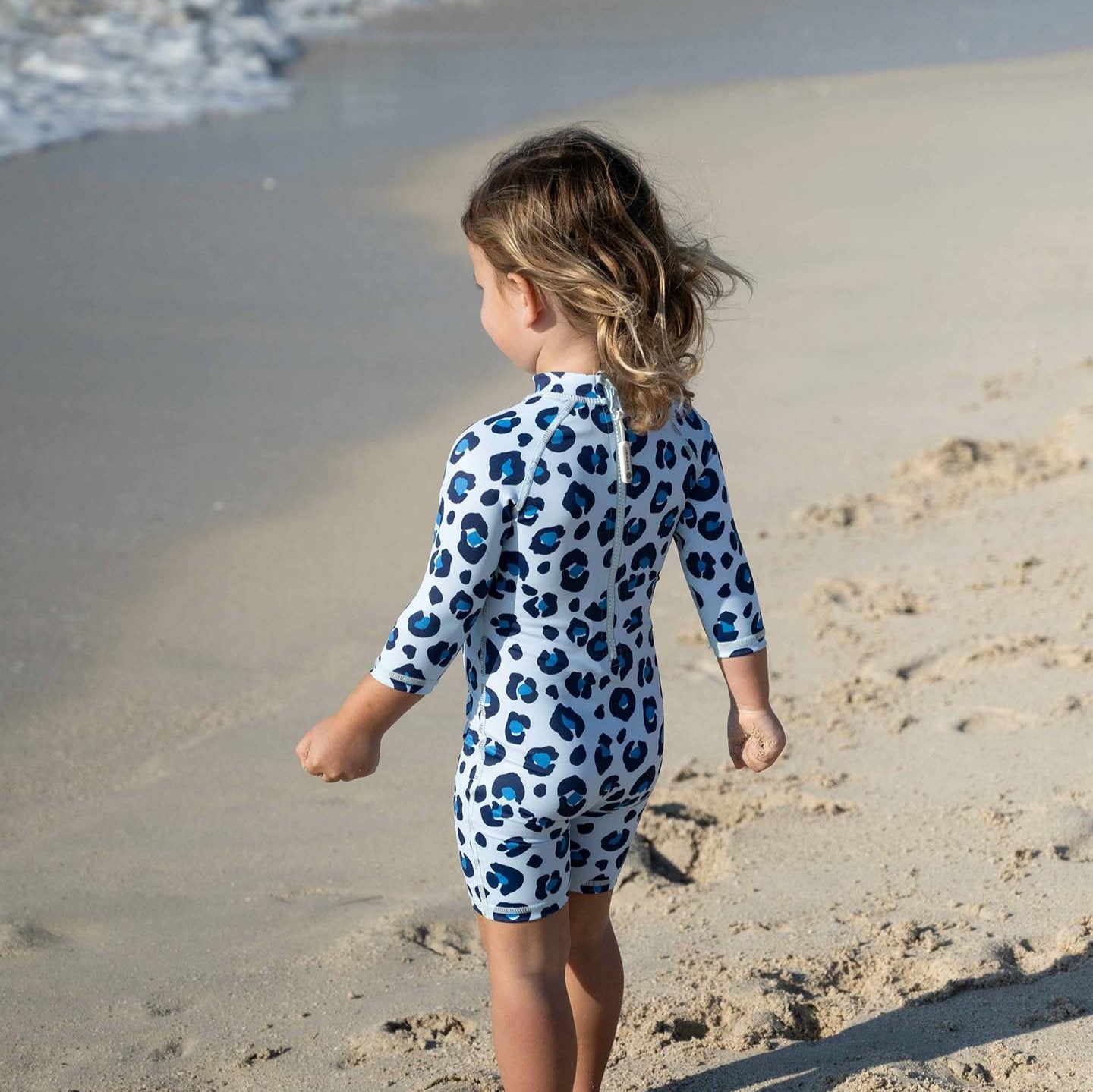 Badwii Swimsuit Long Sleeve (Animal Print) - stock photo 3