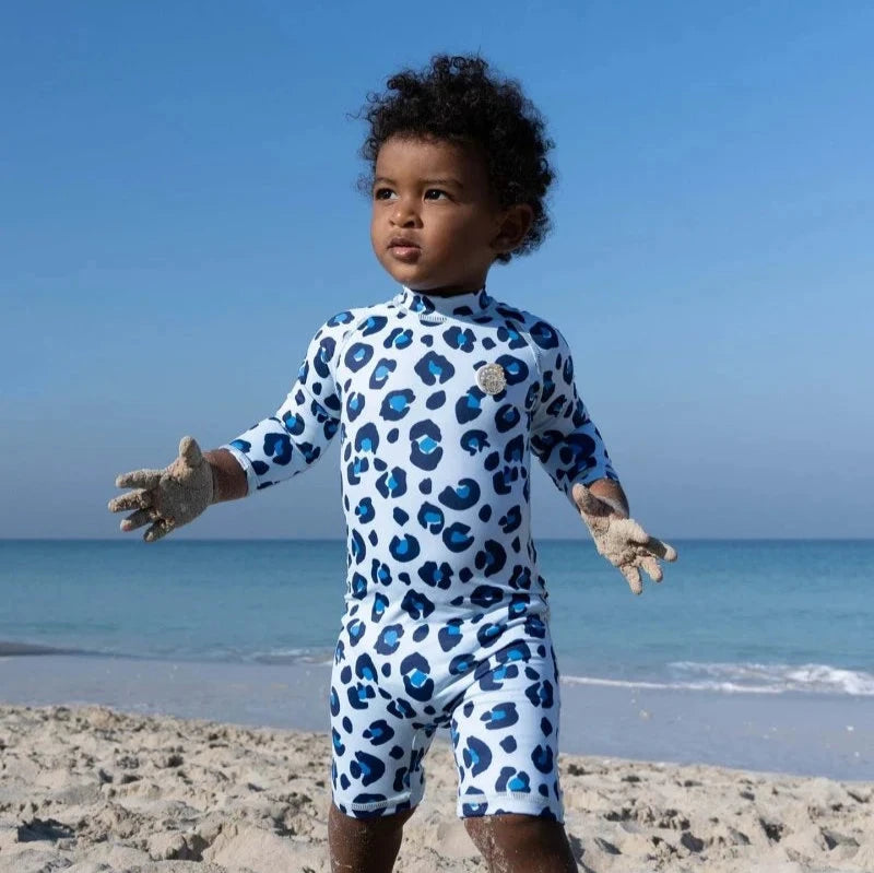 Badwii Swimsuit Long Sleeve animal print sand