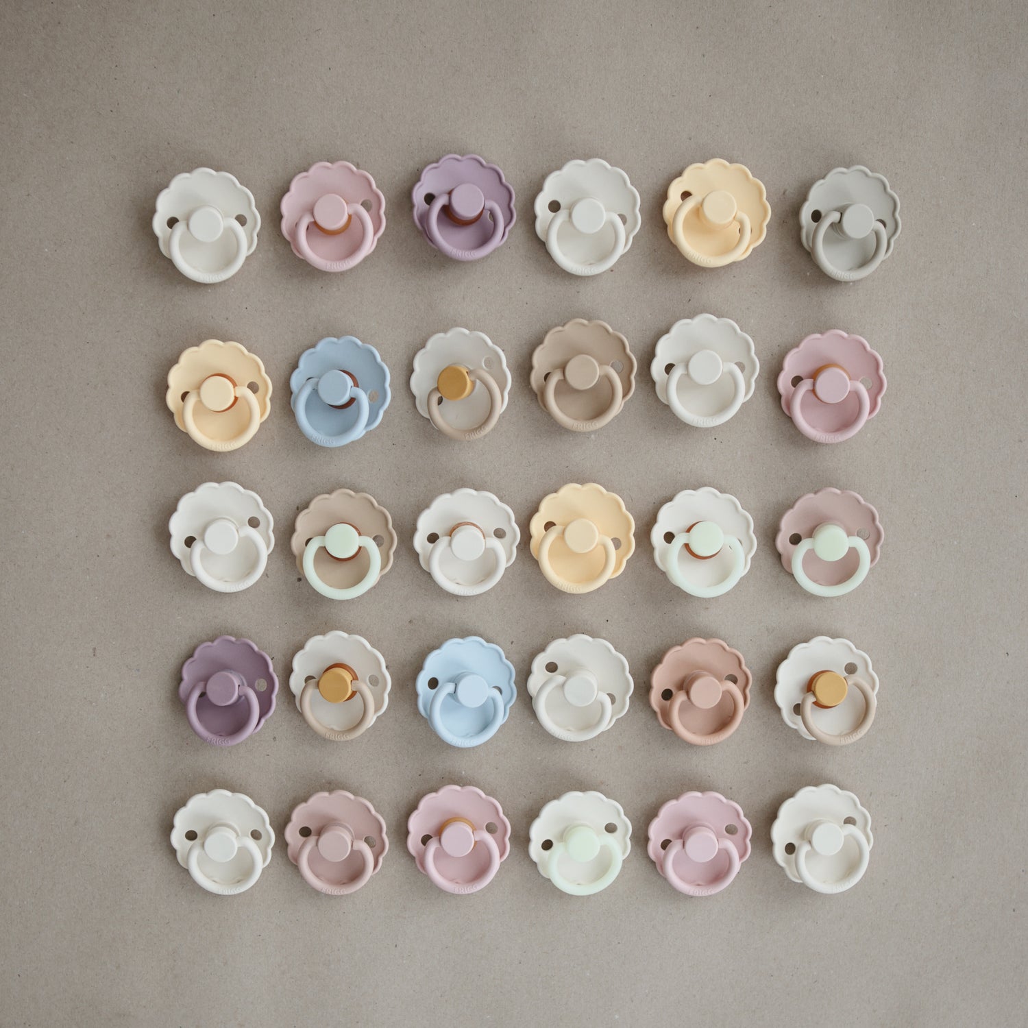FRIGG daisy dummy collection - colour options - dummies / pacifiers