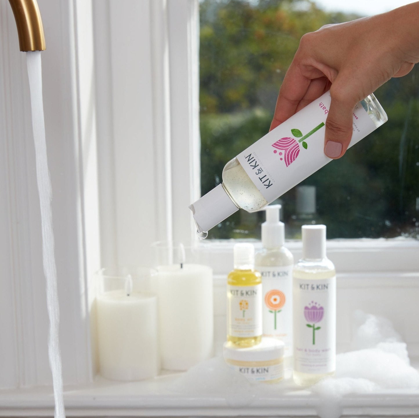 Kit & Kin Bubble Bath - pour