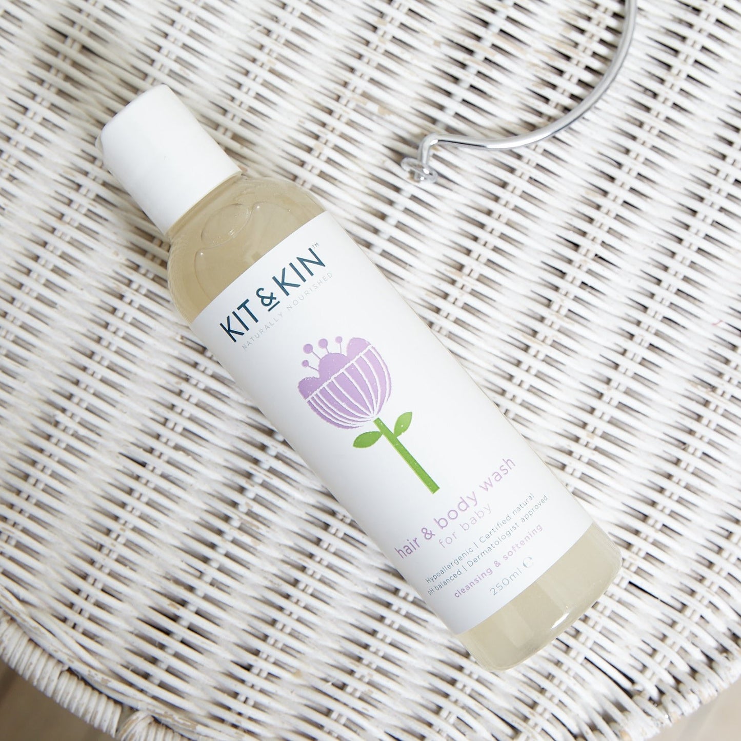 Kit & Kin Shampoo & Body Wash - lay flat