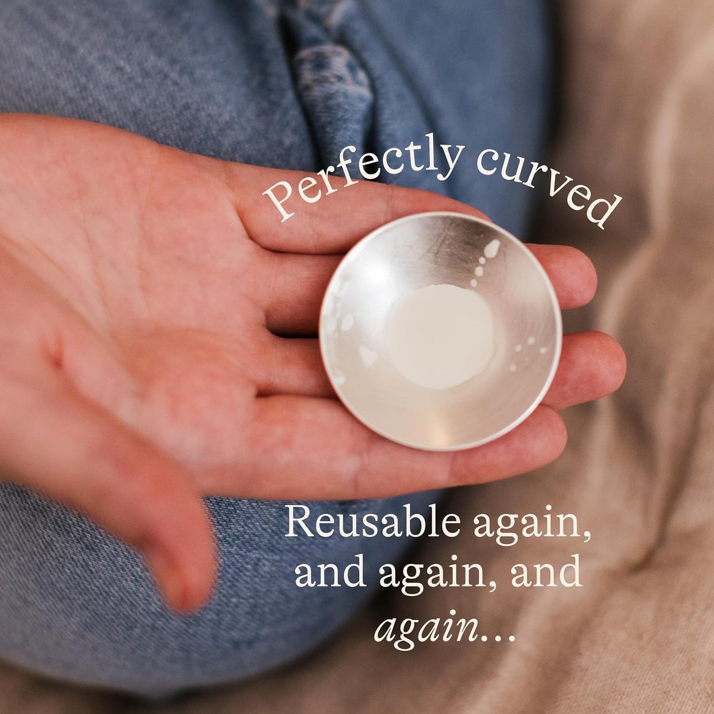 Lansinoh - Silverette Cups- curved