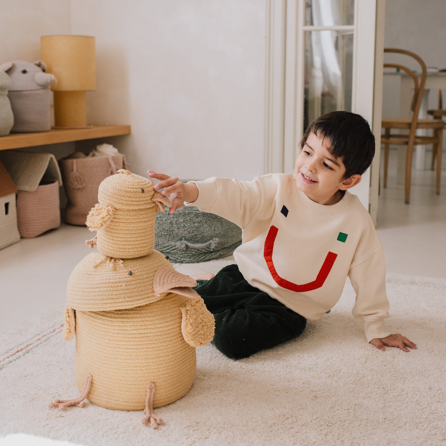 Lorena Canals (Toy Basket) Charlie the Chicken - playing