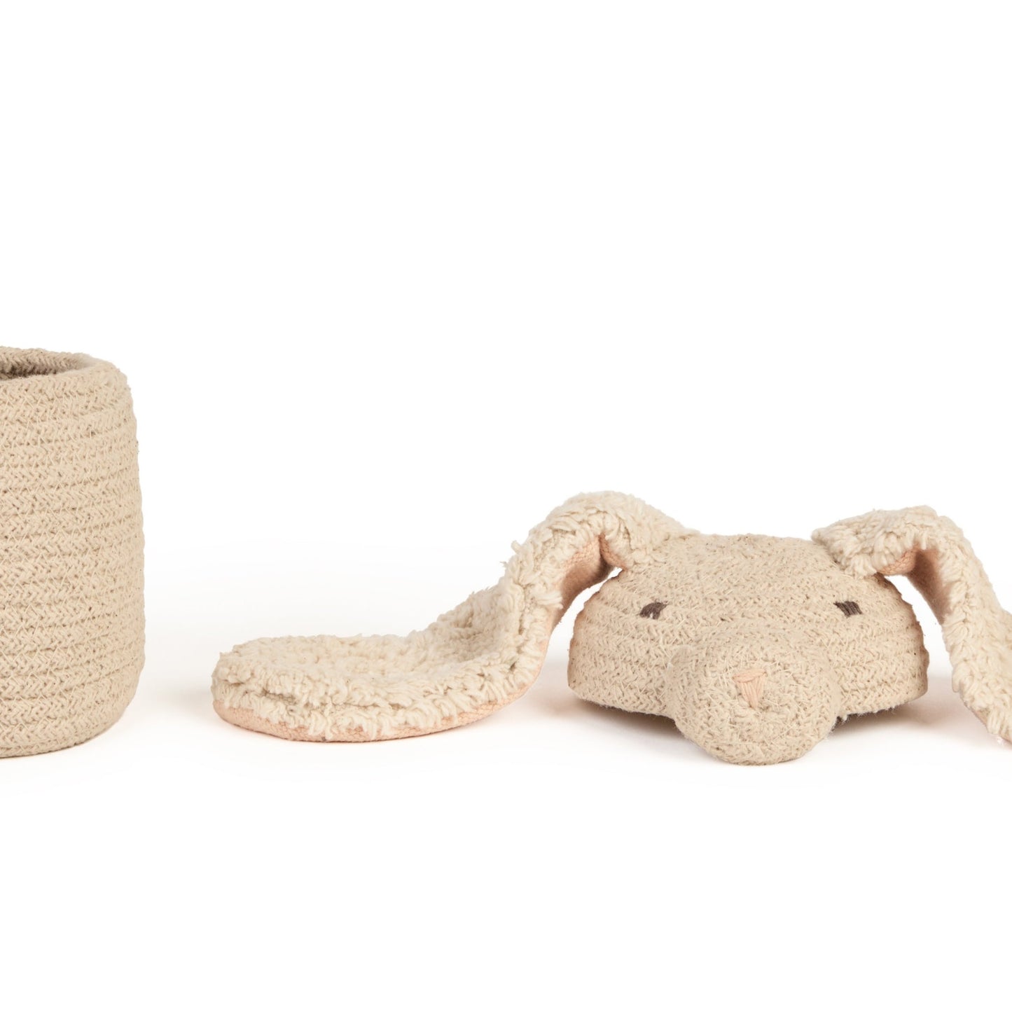 Lorena Canals Toy Basket (Rita The Rabbit) - open