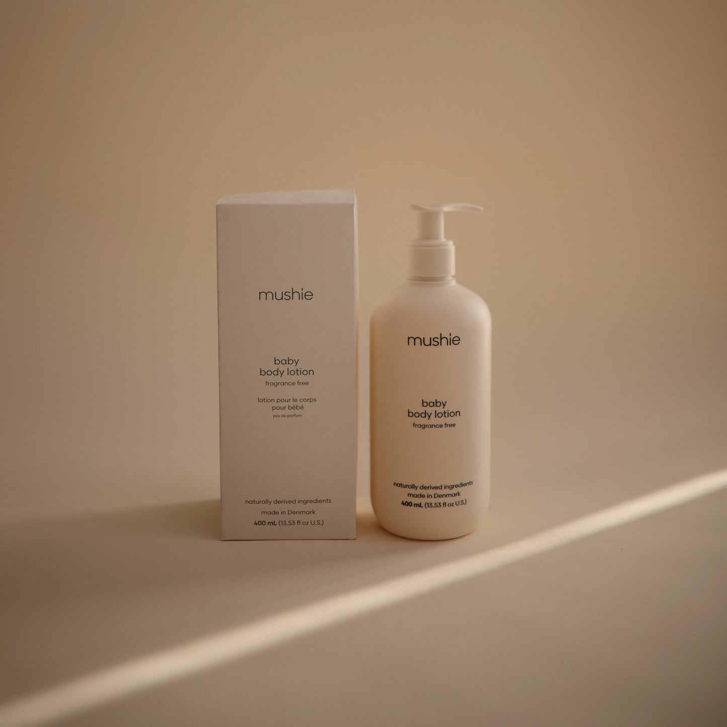 Mushie - Baby Skincare - Body Lotion - packaging - natural toddler skin care - all natural baby moisturizer