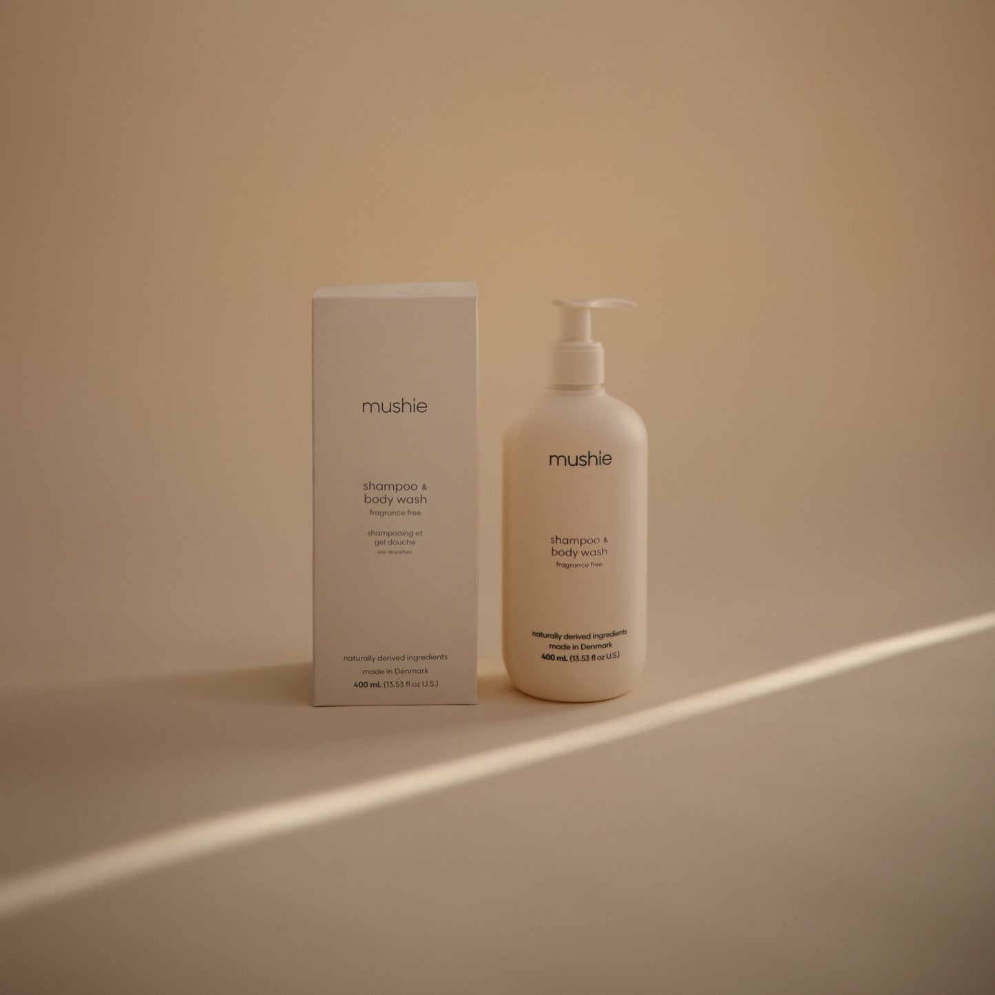 Mushie - Baby Skincare - Shampoo & Body Wash - packaging - natural toddler skincare