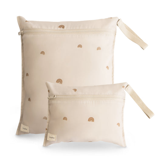 Mushie - Water Resistant Wet Bag - Rainbow