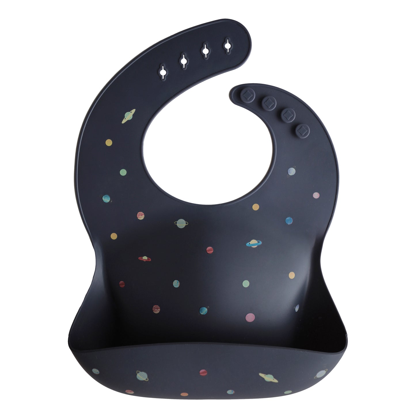 Mushie - Baby Silicone Bib - Planets