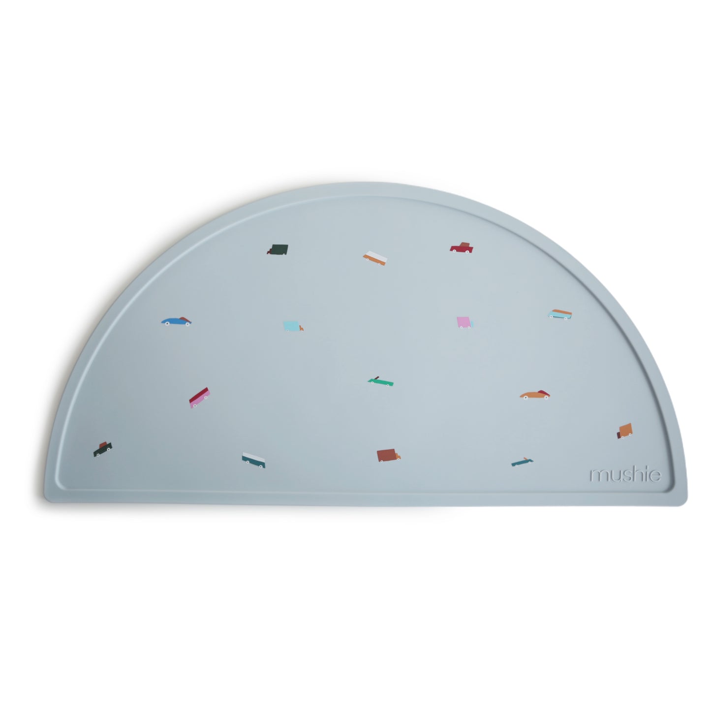 Mushie - Silicone Placemat - Retro Cars