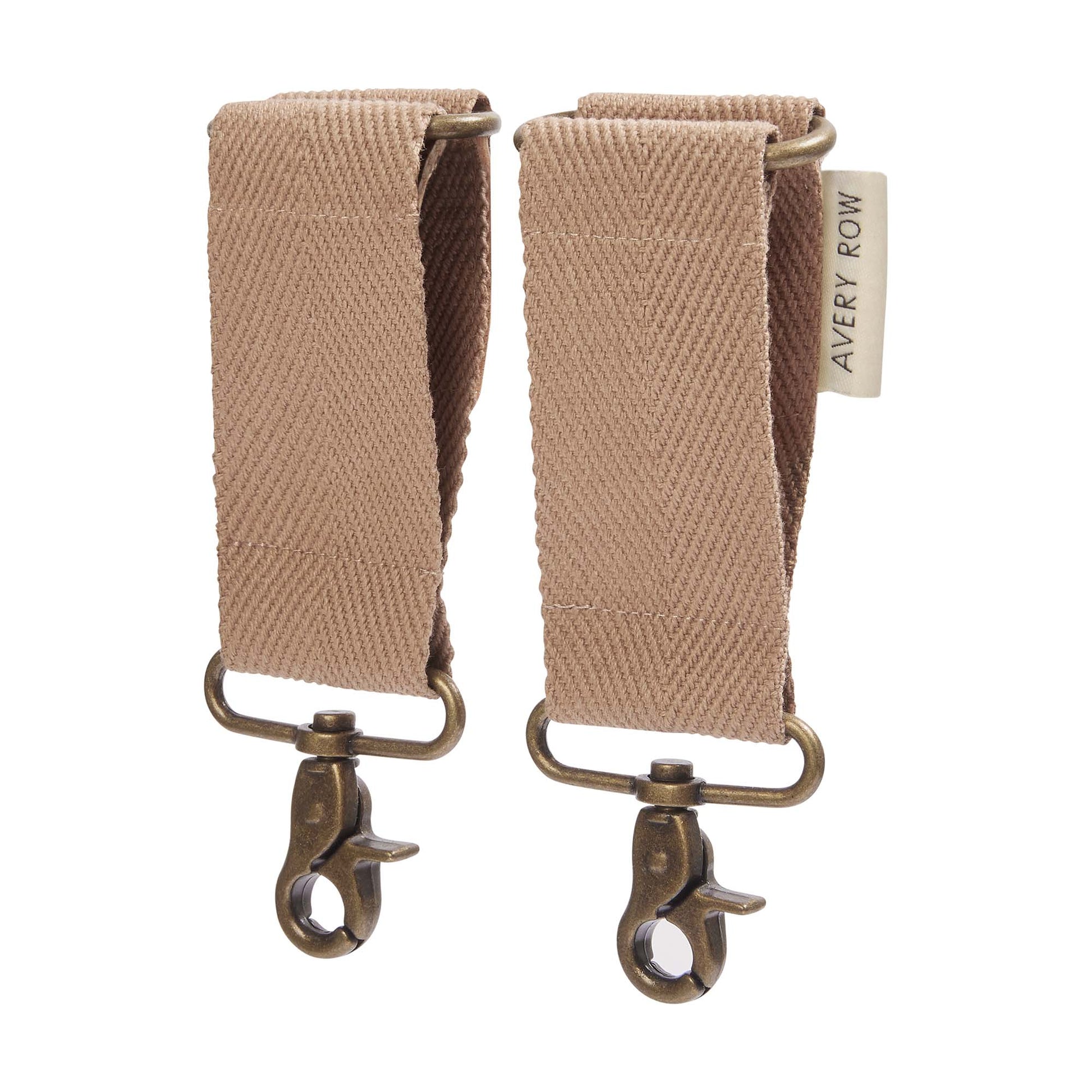 Avery Row - Baby Changing Bag (Latte) - clips