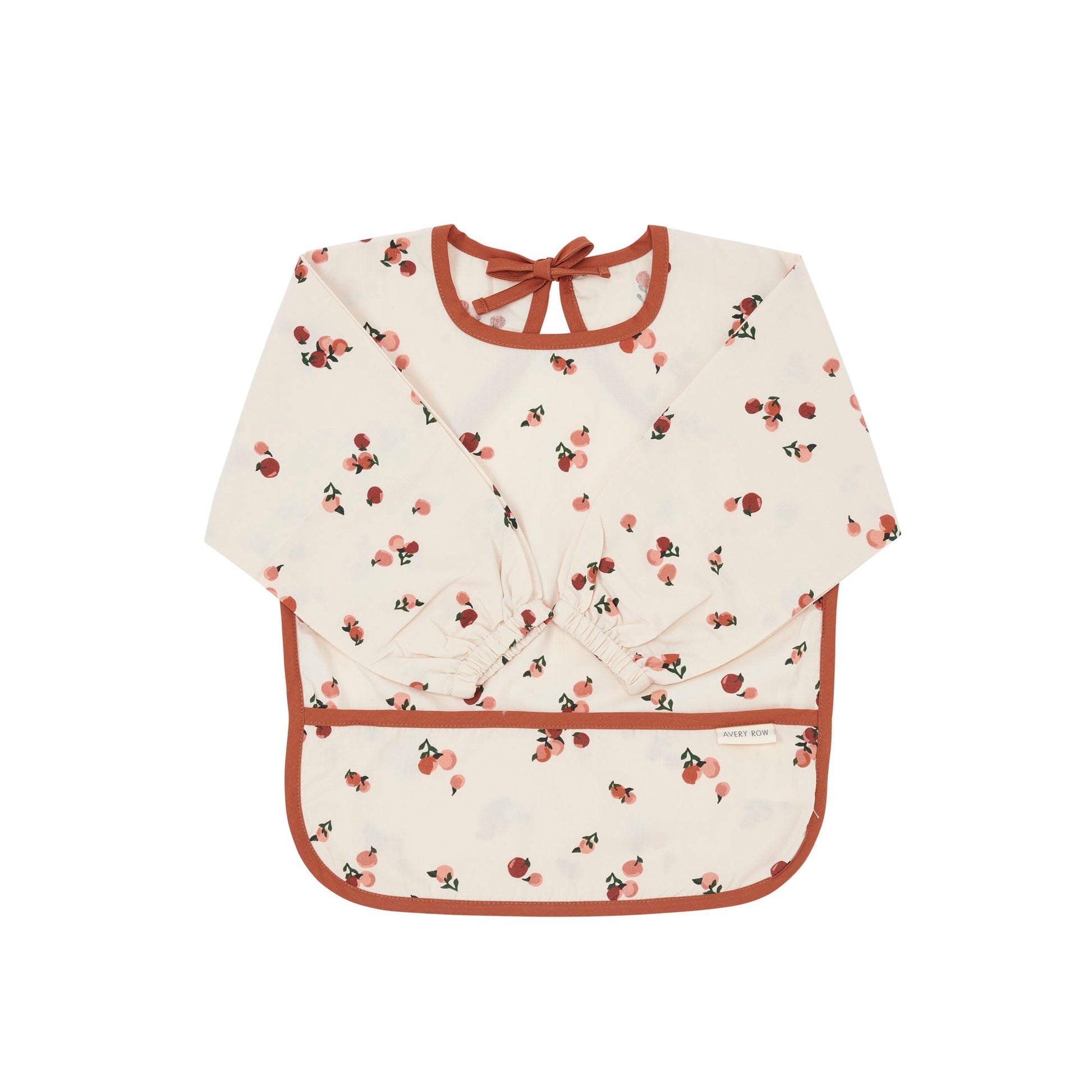 Avery Row - Sleeved Bib (Peaches) -  no background