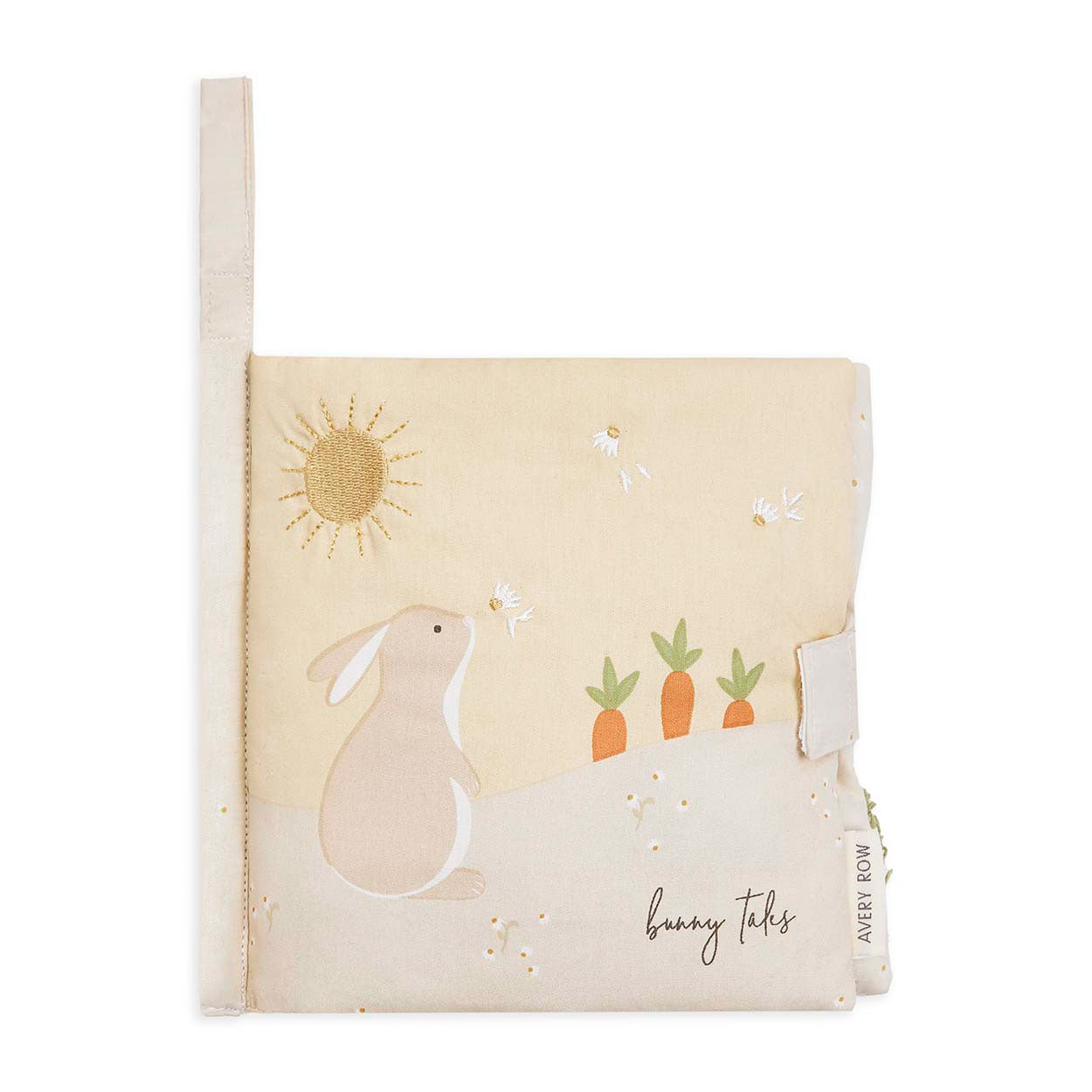 Avery Row - Fabric Book (Bunny Tales) - closed book no background