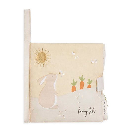 Avery Row - Fabric Book (Bunny Tales) - closed book no background