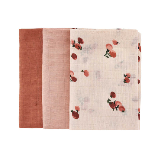 Avery Row - Muslin Squares (Peaches) - no background
