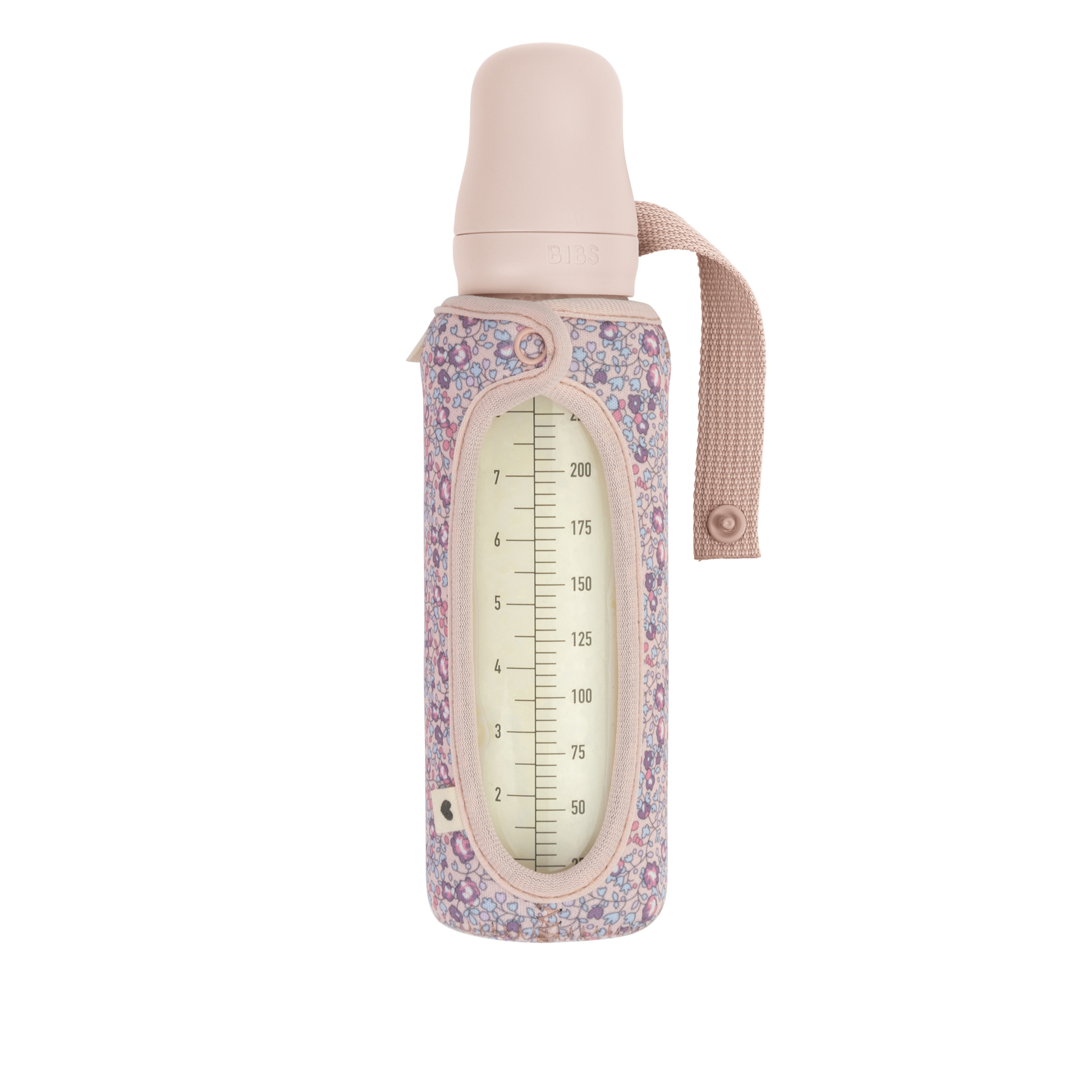 BIBS bottle sleeve - liberty blush