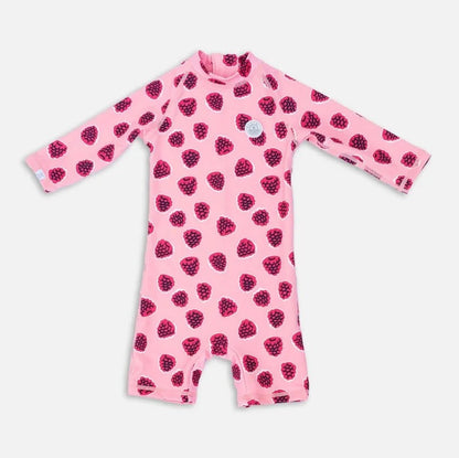 Badwii Swimsuit Long Sleeve (Berries) - no background