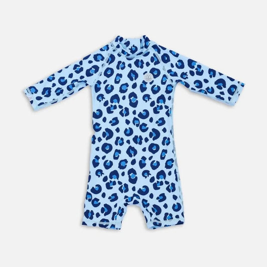 Badwii Swimsuit Long Sleeve animal print no background