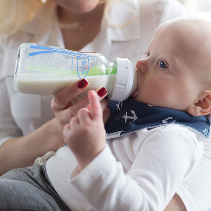 Dr Browns - Baby Glass Bottle Options+ Wide Neck (270ml) - baby drinking - bottles