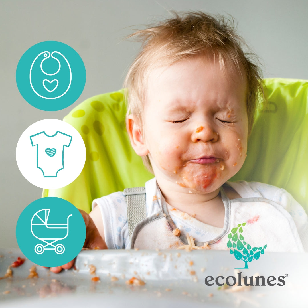 Ecolunes - Baby Stain Remover (Fragrance Free) - Food Baby - how to get stains out of baby clothes