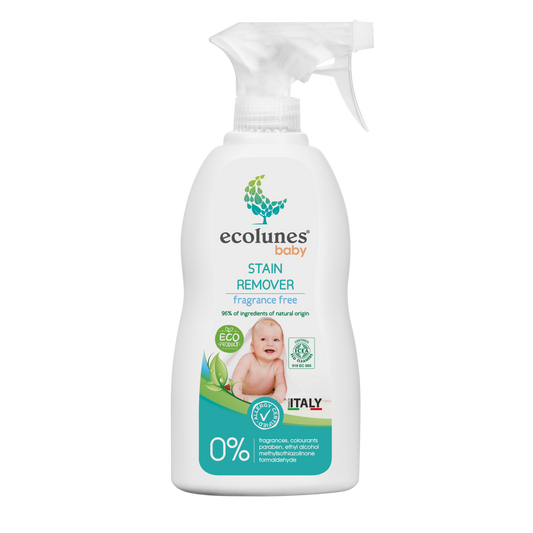 Ecolunes - Baby stain Remover Fragrance Free - Stock Photo  - baby poop stains removal - stain remover for babies