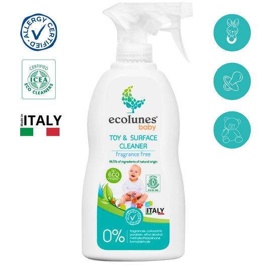 Ecolunes - Baby Toy & Surface Cleaner Stock Photo