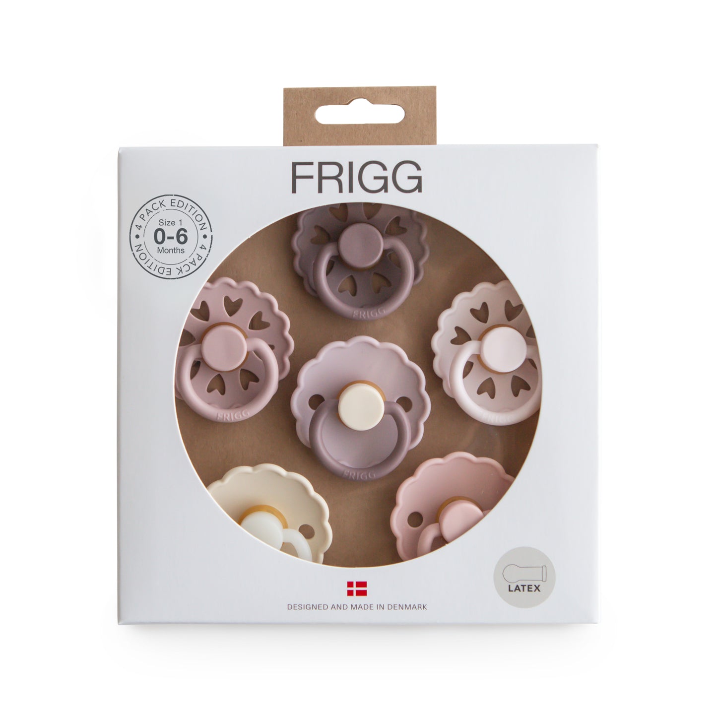 FRIGG Blooming Love 6 pack dummies natural rubber latex