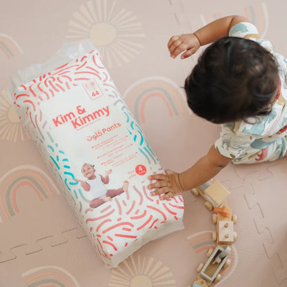 Kim & Kimmy Pull Up Pants Nappies size 4 packaging