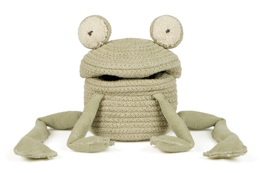Lorena_Canals_-_Toy_Basket_Fred_The_Frog_-_front