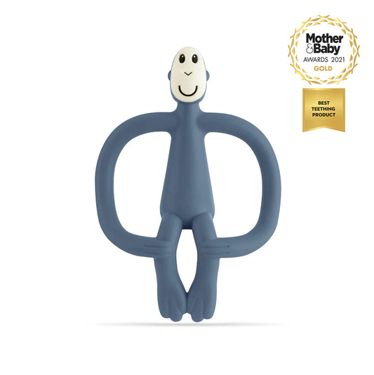 Matchstick Monkeys - Teether - Airforce Blue