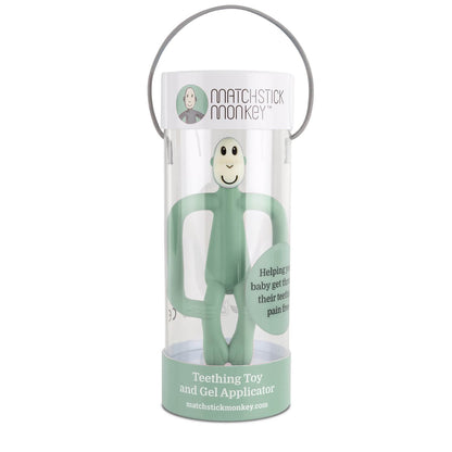 Matchstick Monkeys - Teether - Mint Green - packaging