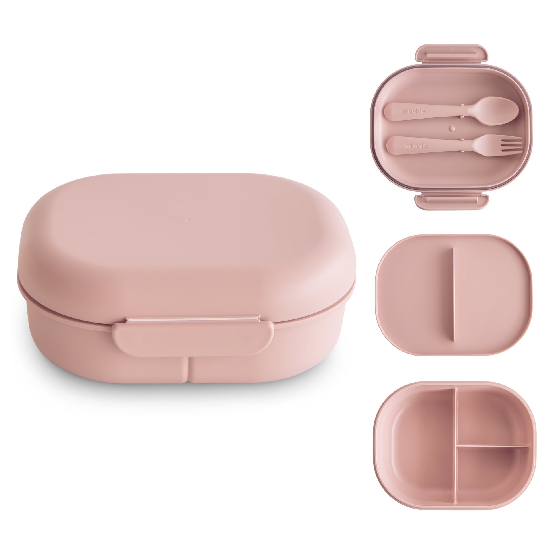 Mushie - Lunchbox - Blush - stock photo