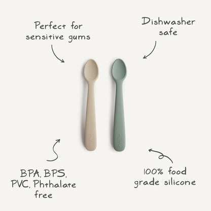 Mushie - Feeding Spoons - benefits