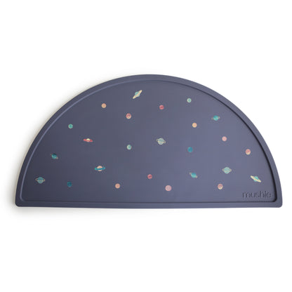 Mushie - Silicone Place Mat - Planets - toddler placemats non slip
