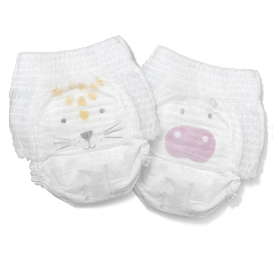 Nappy Pull Up Pants Bundle (Zebra & Lion) - Size 5 - 80pcs